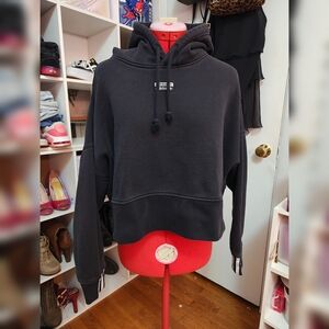 Black Hoodie Sweater